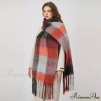 High-end Cashmere Vibrant Solid Color Scarf