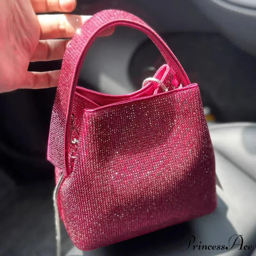 High-end Designer Evening Clutch Women Sparkling Small Bag