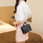 High-end Messenger Stitching Fashion Chain Crossbody Purse