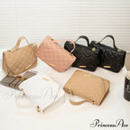 High-end Messenger Stitching Fashion Chain Crossbody Purse