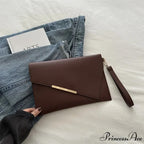 High-end PU Leather Designer Wristlet