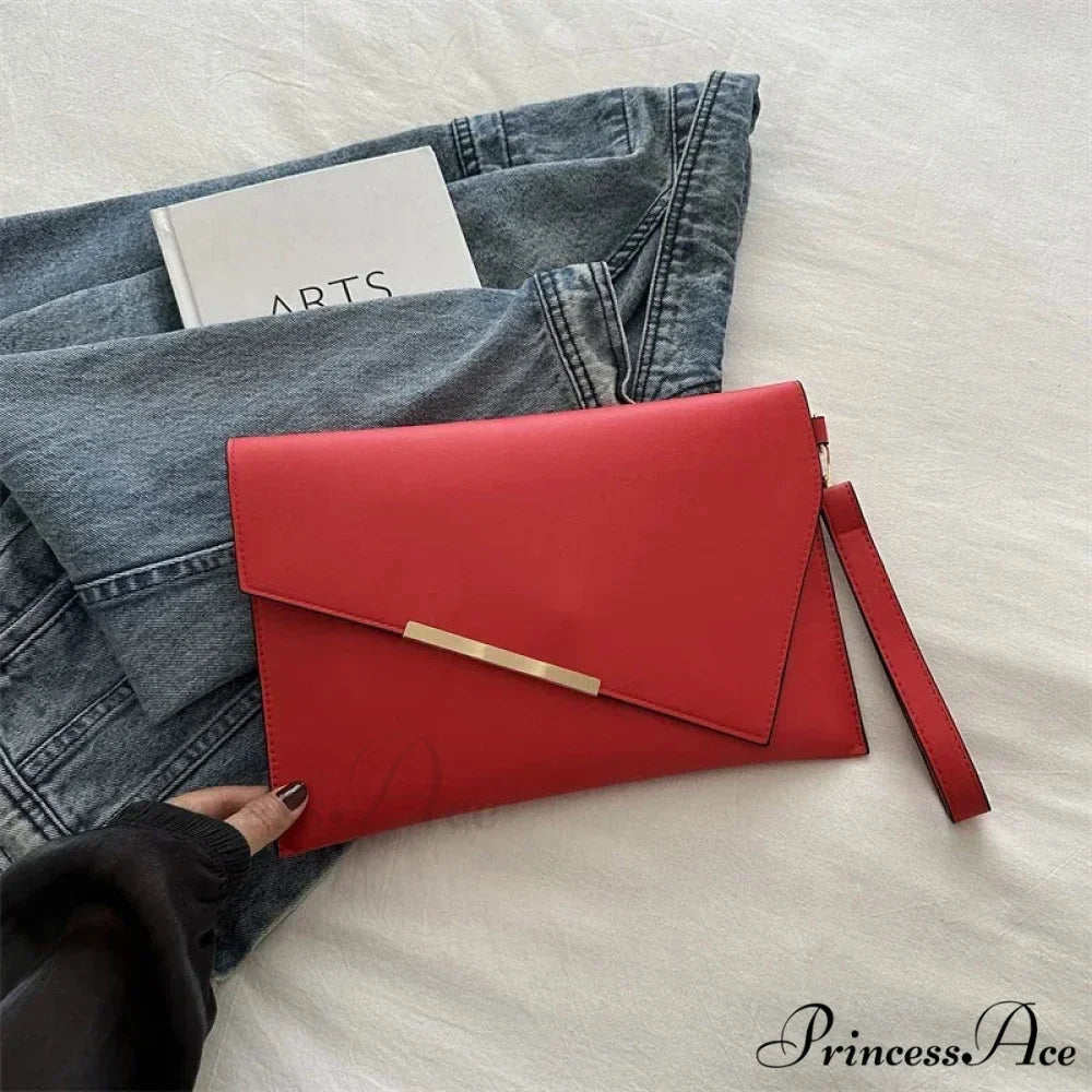 High-end PU Leather Designer Wristlet