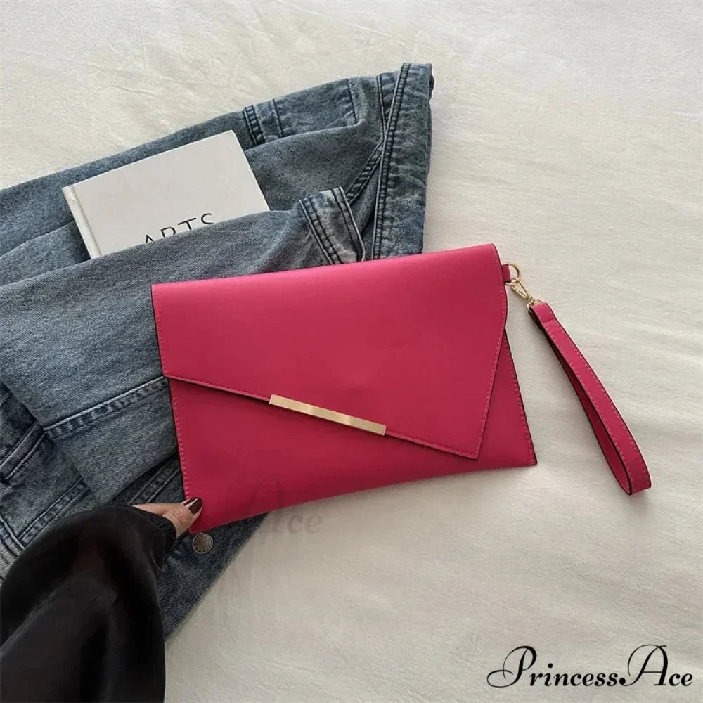 High-end PU Leather Designer Wristlet