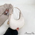 High-end PU Leather Petite Shoulder Clutch Bag
