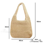 High-end Solid PU Leather Shoulder Bag