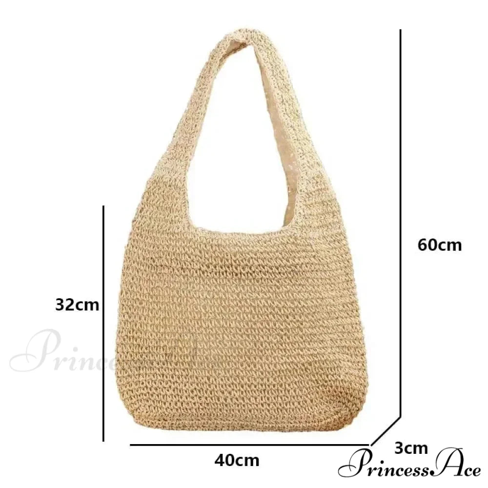 High-end Solid PU Leather Shoulder Bag