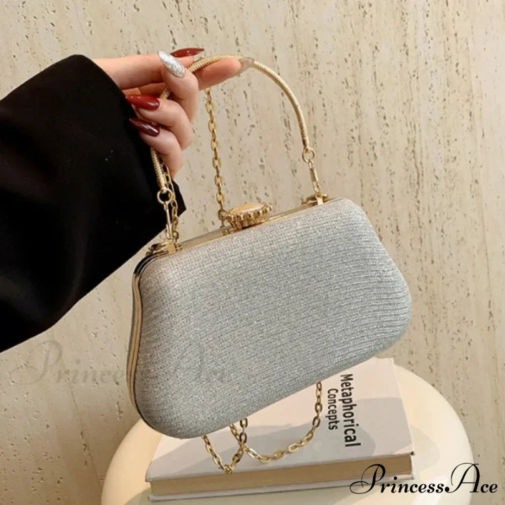 High-end Stylish Evening Sparkle Wedding Clutch Purse