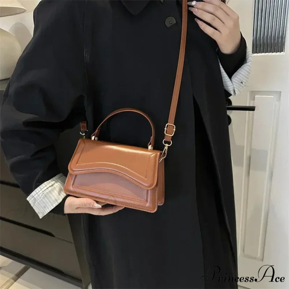 High-Grade PU Leather Petite Crossbody