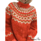 High-neck  Knitted  Urban Sweater