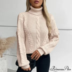 High-neck Urban Knitted Jumper