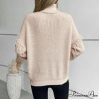 High-neck Urban Knitted Jumper