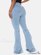 High-Slit Long Graceful Pleated Maxi Skirt