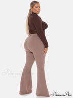 High-Slit Long Graceful Pleated Maxi Skirt