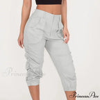 High Waist Cropped Pants