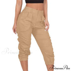 High Waist Cropped Pants