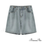 High Waist Denim Shorts