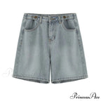 High Waist Denim Shorts
