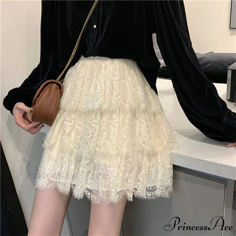 High Waist Elegant A Line Mini Skirts