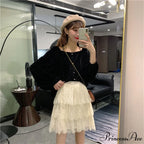 High Waist Elegant A Line Mini Skirts