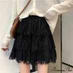 High Waist Elegant A Line Mini Skirts
