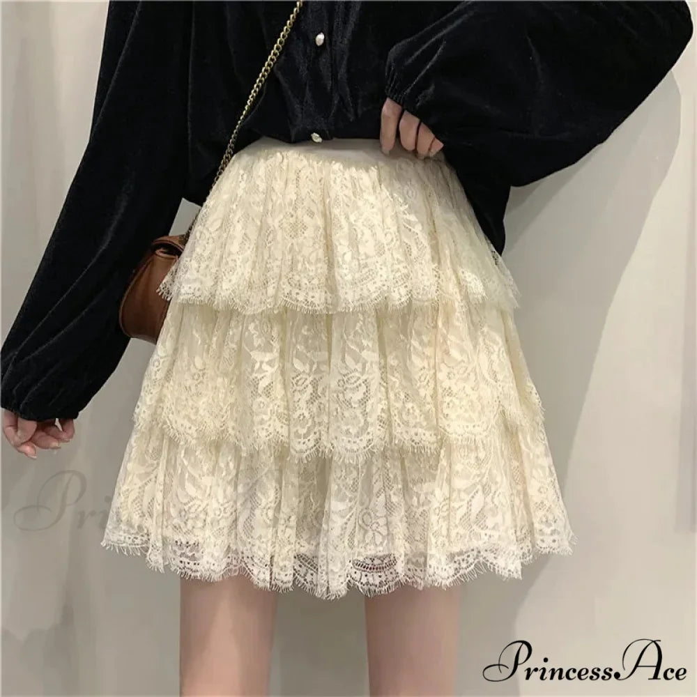 High Waist Elegant A Line Mini Skirts
