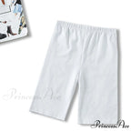 High Waist Fashion Biker Shorts