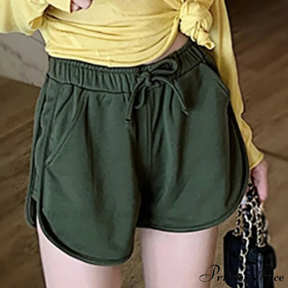 High Waist Korean Dolphin Shorts