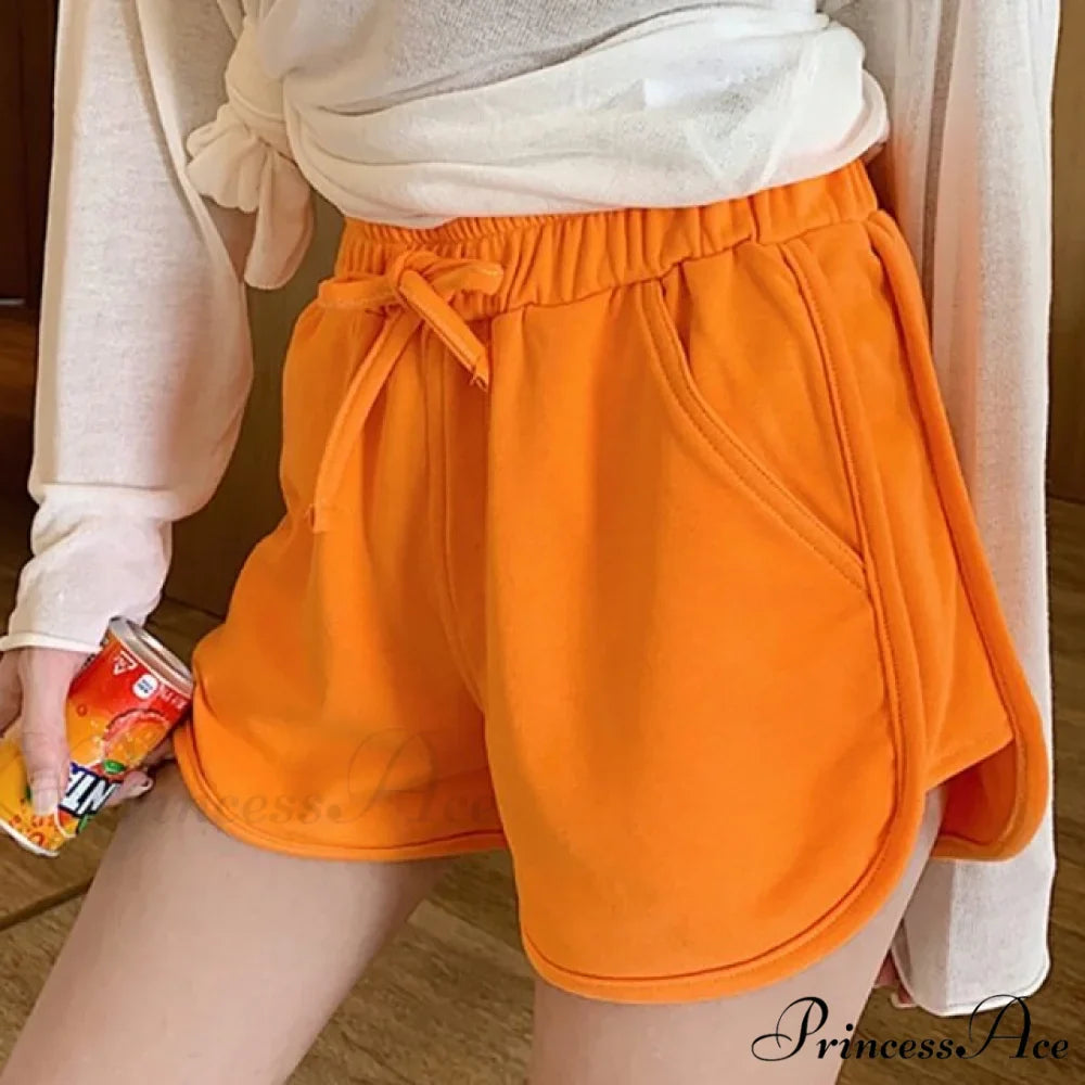 High Waist Korean Dolphin Shorts