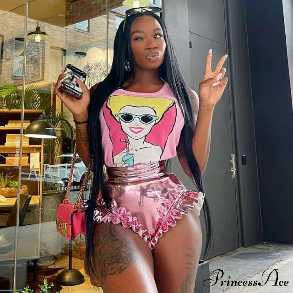 High Waist Push Up Black Shorts