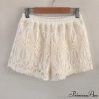 High Waist Sexy Lace Shorts