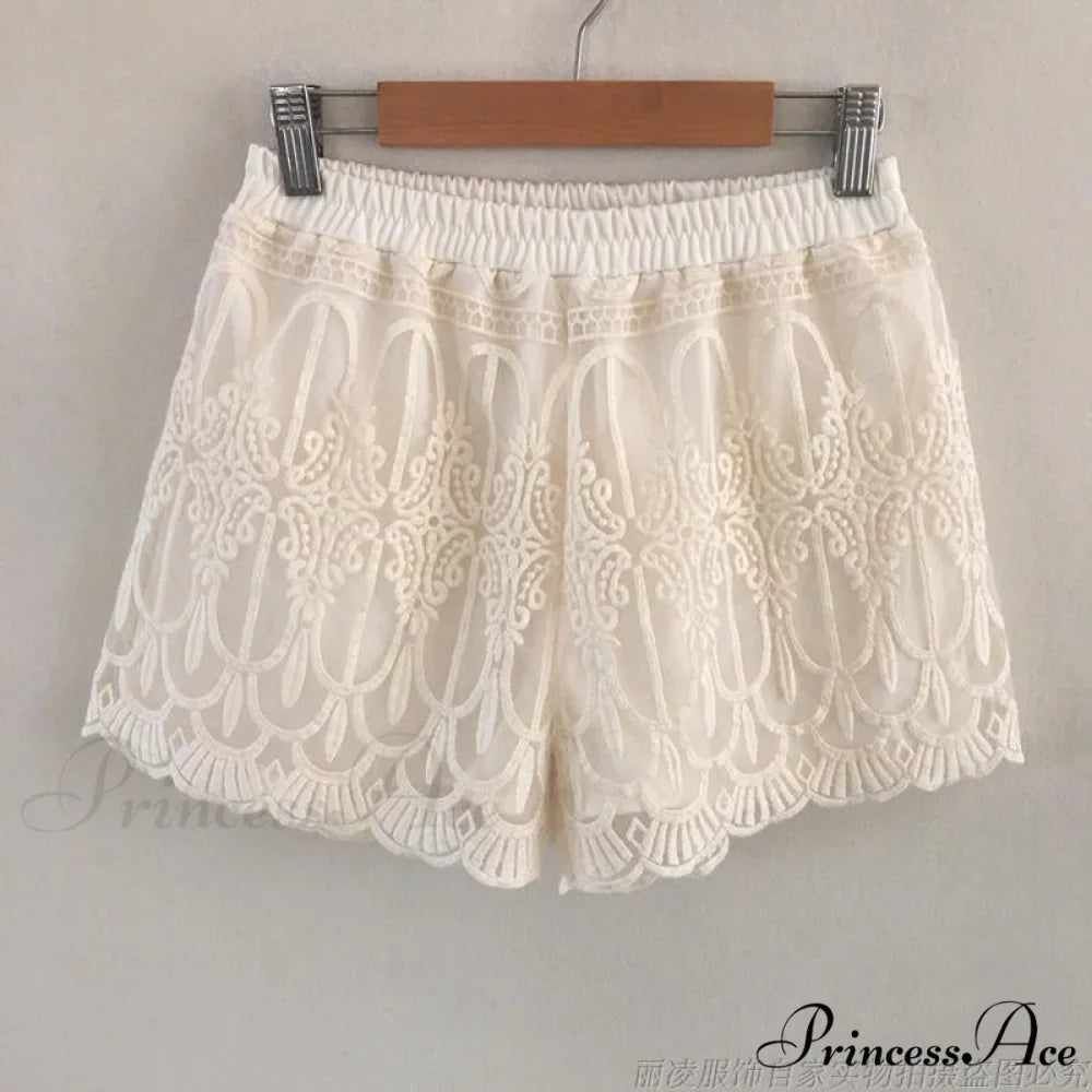 High Waist Sexy Lace Shorts