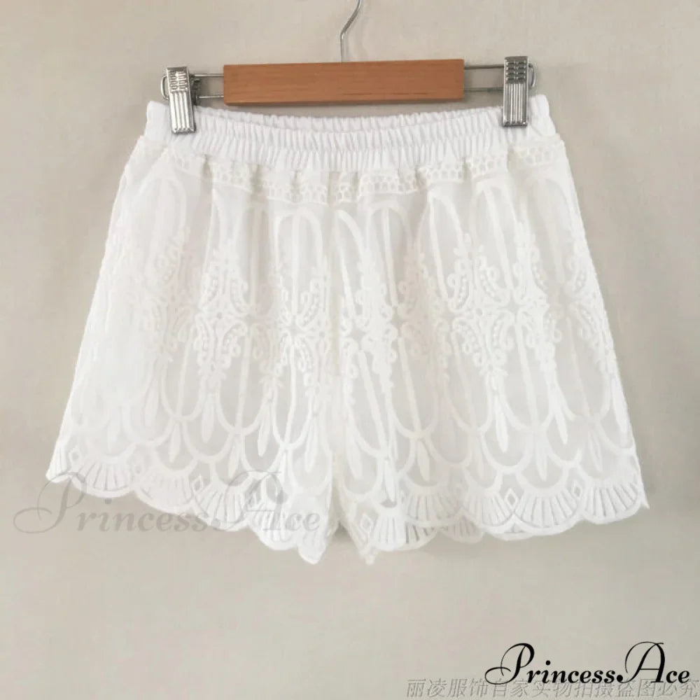 High Waist Sexy Lace Shorts