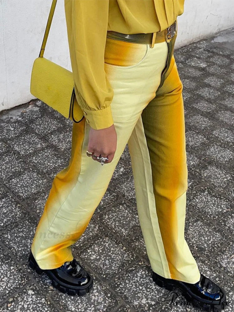 High Waisted Graceful Fringe Skirt