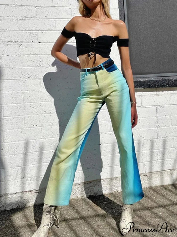 High Waisted Graceful Fringe Skirt