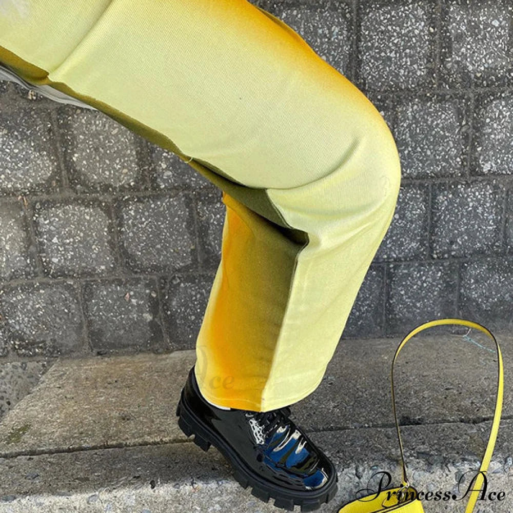 High Waisted Graceful Fringe Skirt