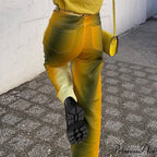 High Waisted Graceful Fringe Skirt