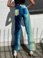 High Waisted Graceful Fringe Skirt