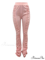 High Waisted Graceful Solid Flare Jeans