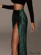 High Waisted Graceful Wide Leg Pants