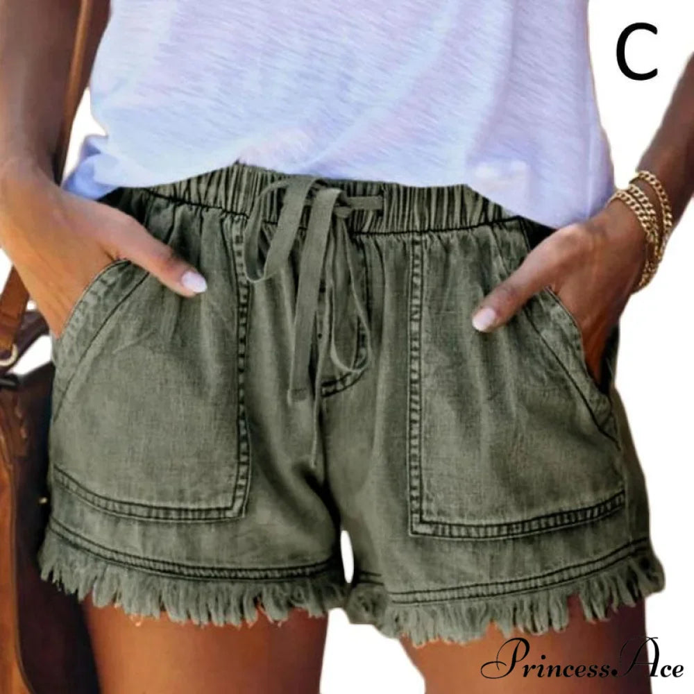 High Waisted Large Size XXL Short