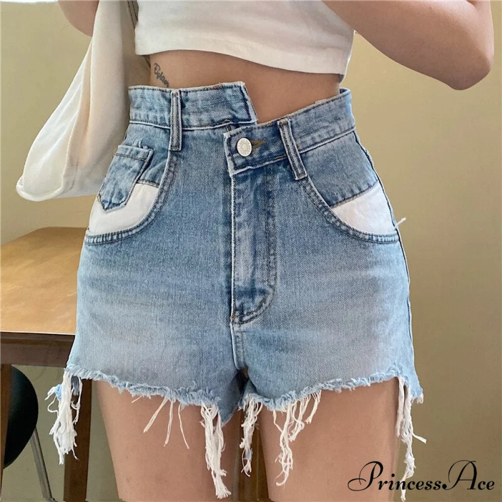 High Wiast Streetwear Sexy Shorts