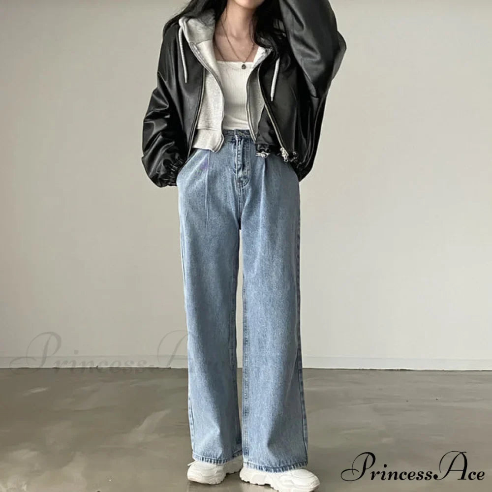 Hip Hop Personalized PU Leather Jacket