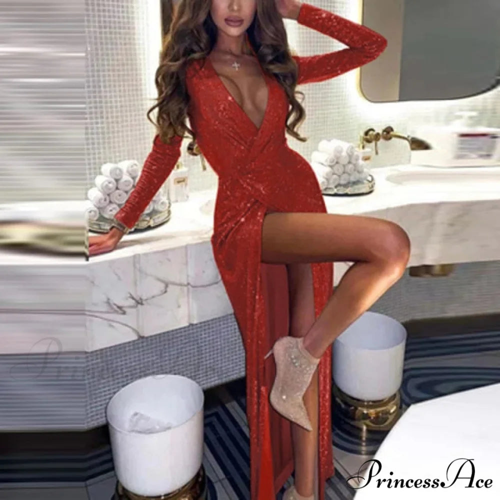 Hollow Out Slim Boho Long Dresses