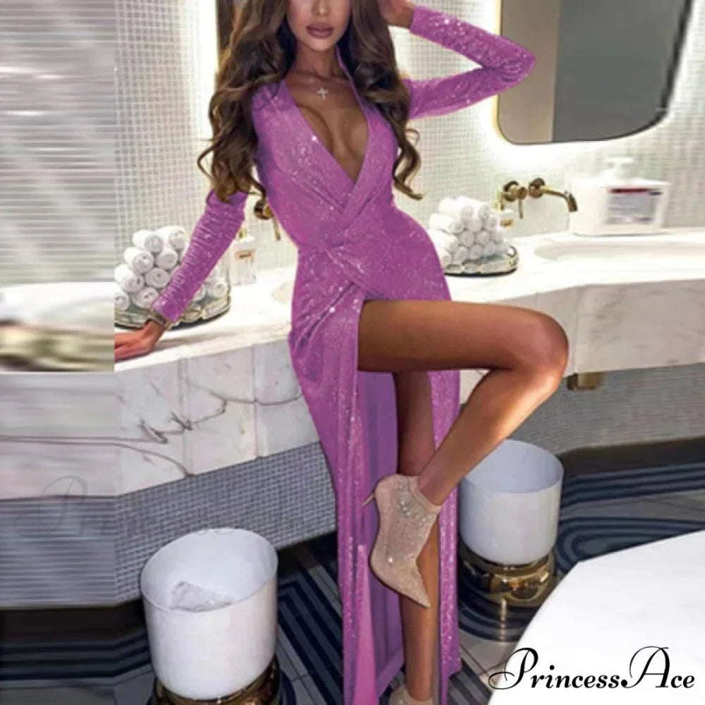 Hollow Out Slim Boho Long Dresses