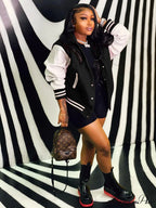 Hollowed Out Sequins Trendy Split Midi Dress