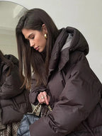 Hooded Cotton Quilting Coat