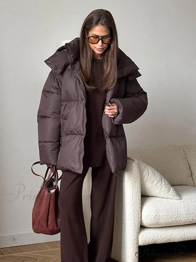 Hooded Cotton Quilting Coat
