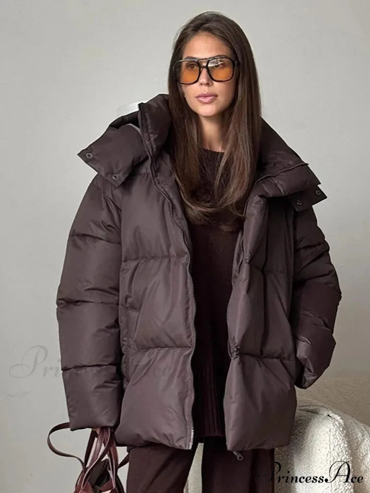 Hooded Cotton Quilting Coat