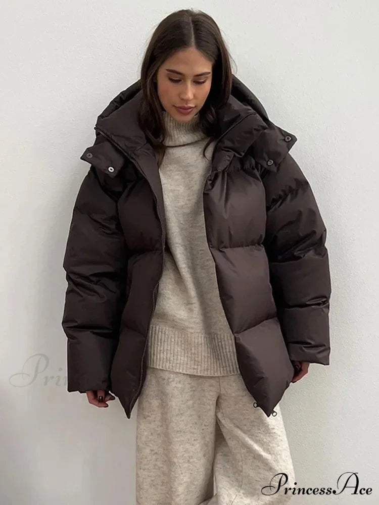 Hooded Cotton Quilting Coat