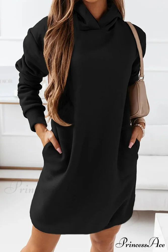 Hooded Mini Dress
